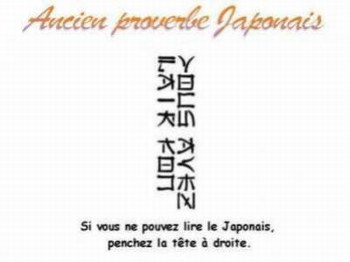 proverbe japonais